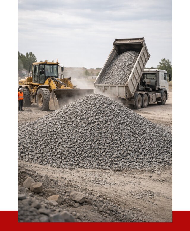 Купить щебень с доставкой в клине от 2561 руб. | ПРОНЕРУДКли