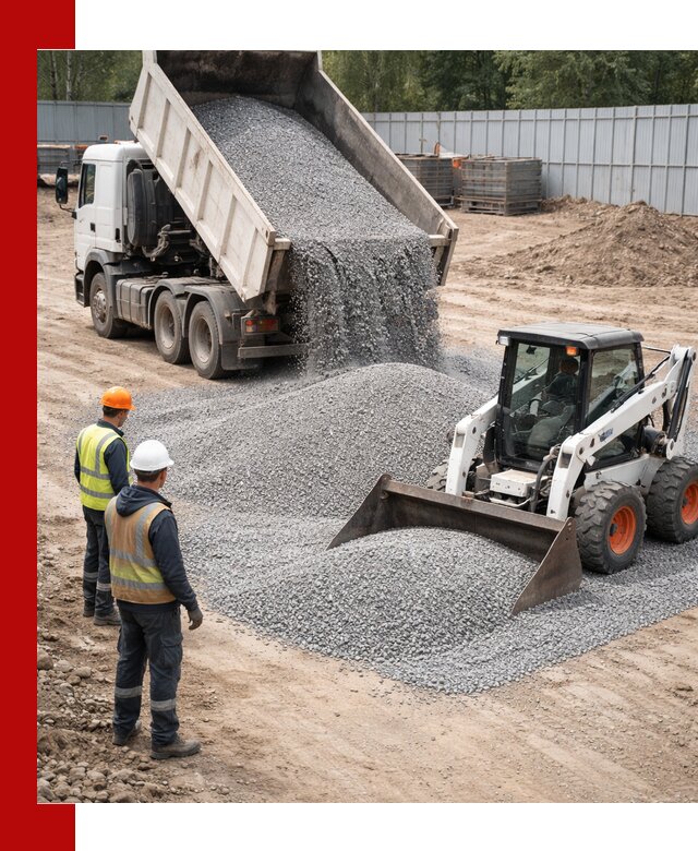 Доставка и продажа гранитного щебня фракции 0-5 в клине