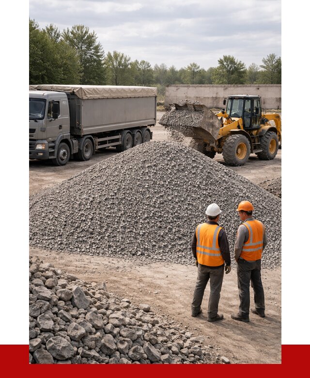 Гранитный щебень фракция 5-20 в клине от 4303 руб | ПРОНЕРУДКли