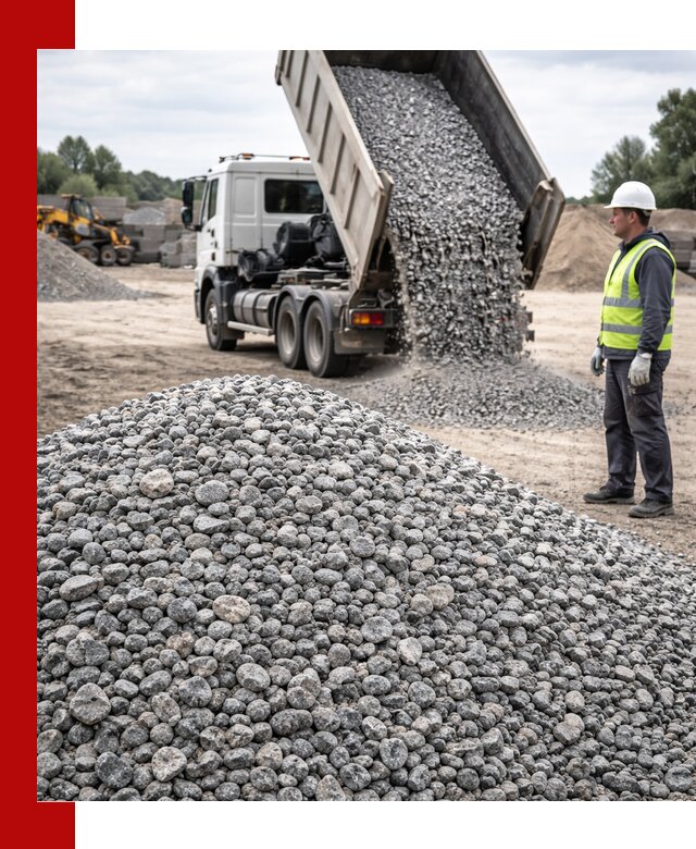 Доставка и продажа гранитного щебня фракции 5-20 в клине