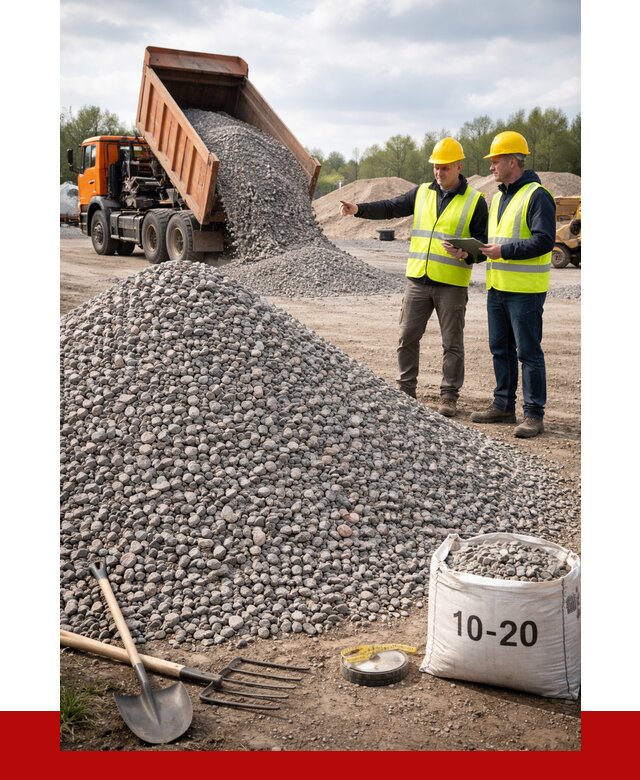 Гранитный щебень фракция 10-20 в клине от 4303 руб.|ПРОНЕРУДКли