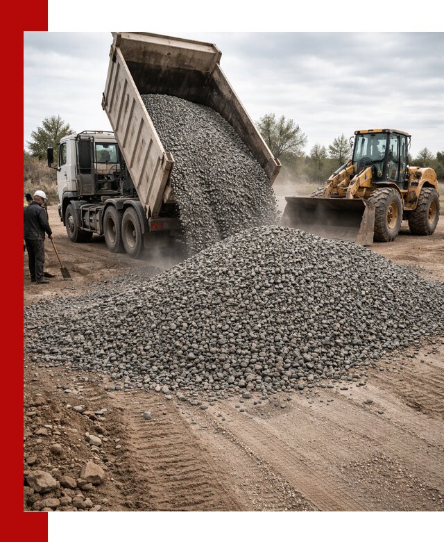 Гранитный щебень фракция 10-20 с доставкой в клине