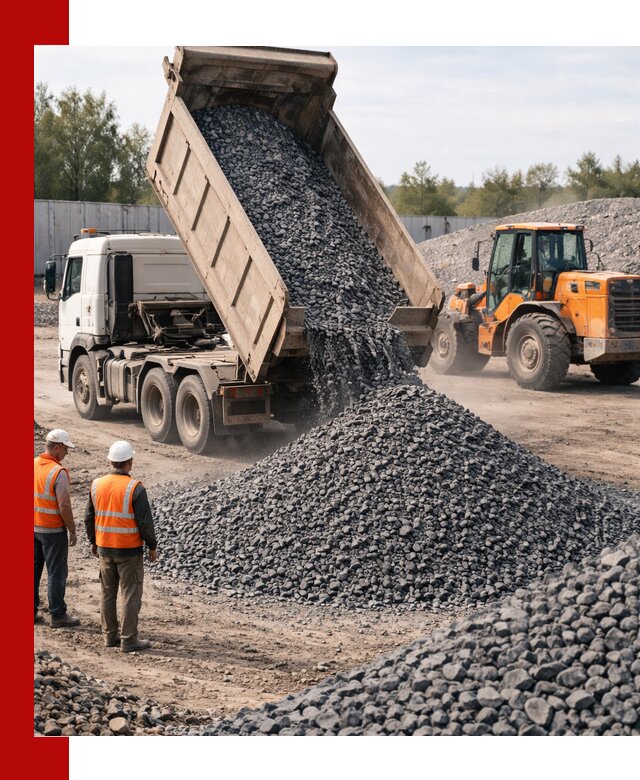 Доставка и продажа щебня габбро-диабаза в клине