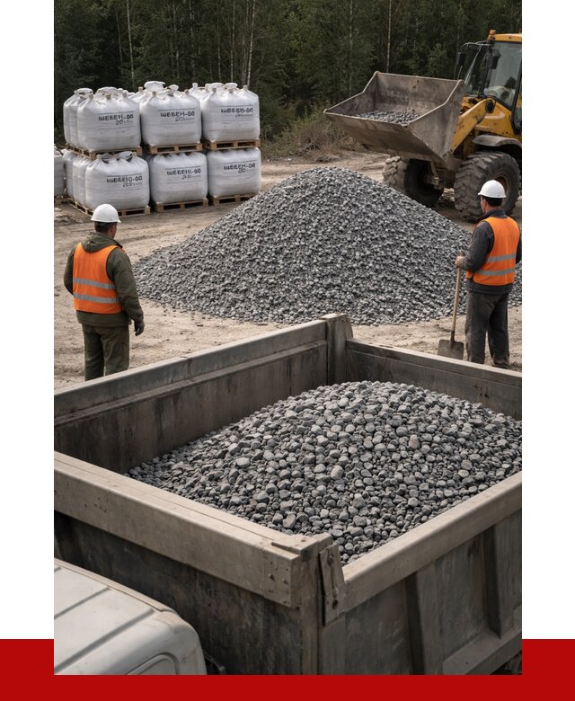 Щебень габбро диабаз 20-40 в клине от 3483 руб. | ПРОНЕРУДКли