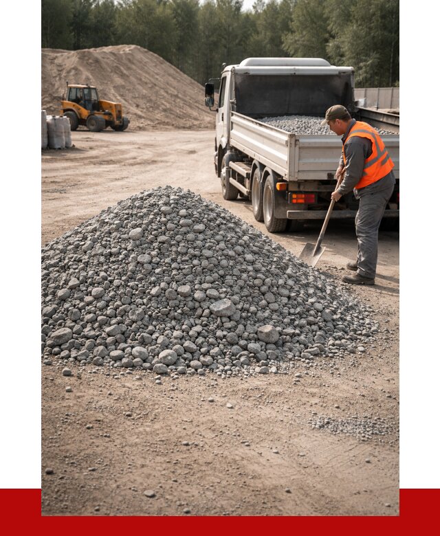 Гравийный щебень фракция 5-10 в клине от 2254 р. | ПРОНЕРУДКли