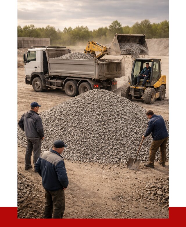 Гравийный щебень фракция 5-20 в клине от 2459 р. ПРОНЕРУДКли