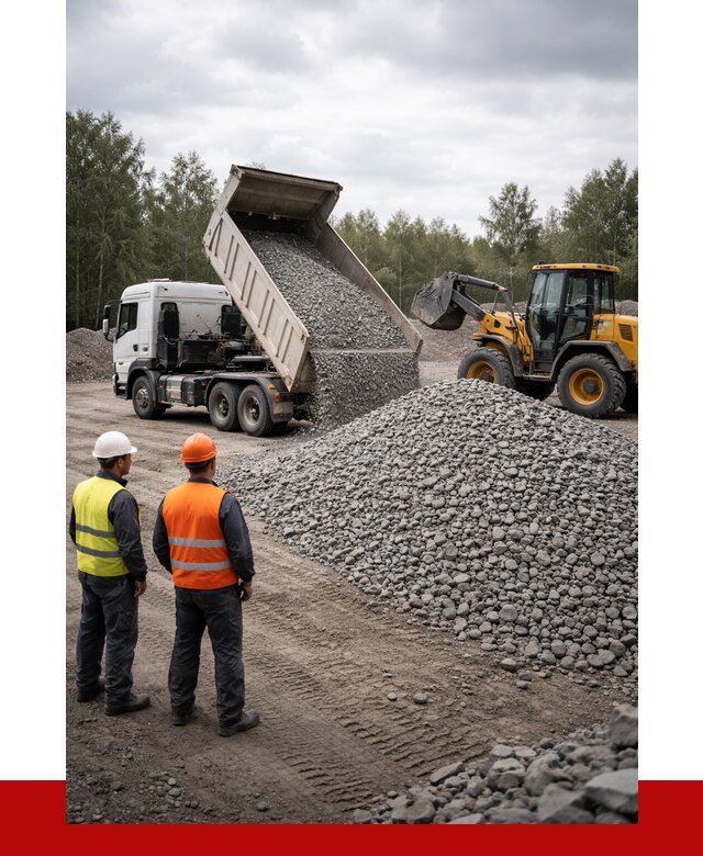 Гравийный щебень фракция 40-70 в клине от 9733р | ПРОНЕРУДКли