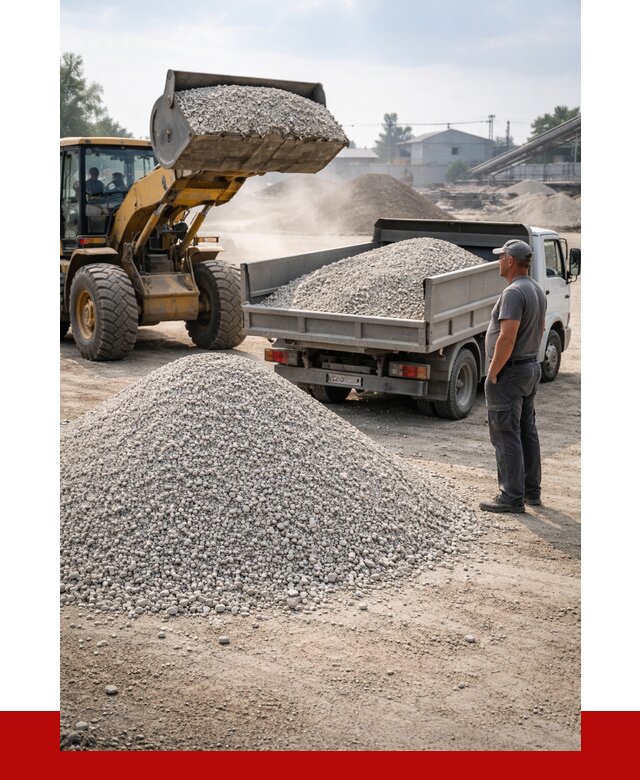 Известняковый щебень фр. 0-5 в клине от 4303 р. | ПРОНЕРУДКли