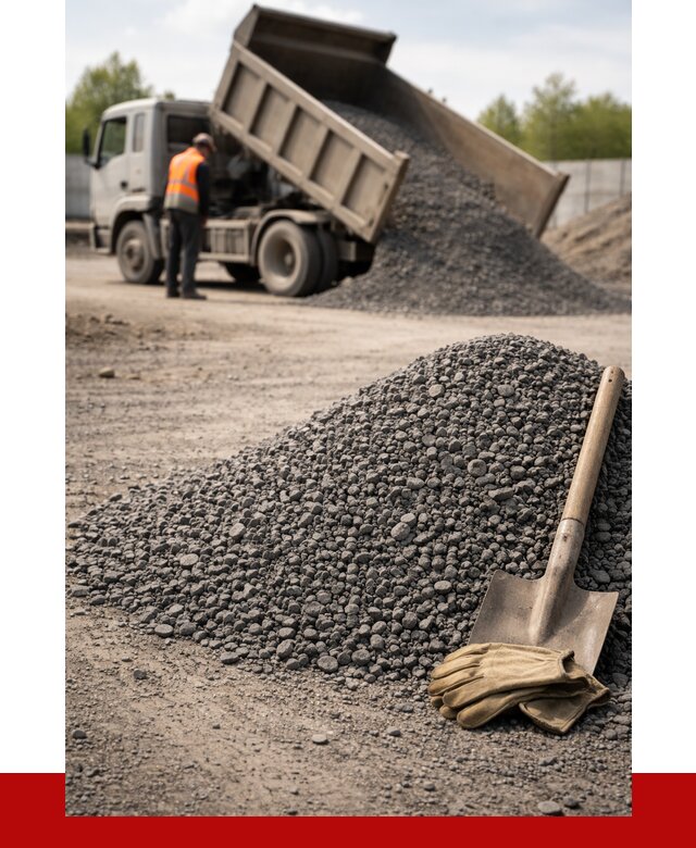 Шлаковый щебень фракция 5-20 в клине от 1844 р. ПРОНЕРУДКли