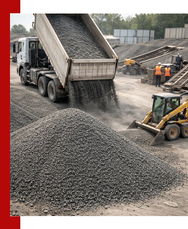 Вторичный щебень фракция 0–5 с доставкой в клине
