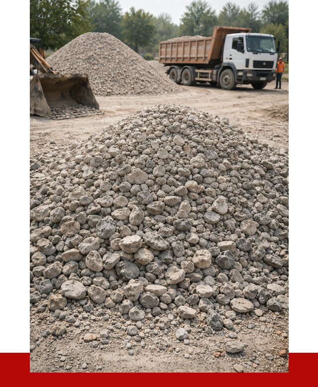 Вторичный щебень фракция 20-40 в клине от 2254 р ПРОНЕРУДКли