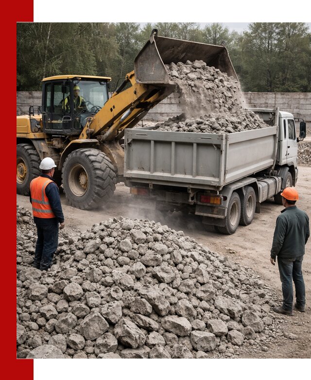 Вторичный щебень фракция 70–150 в клине с доставкой