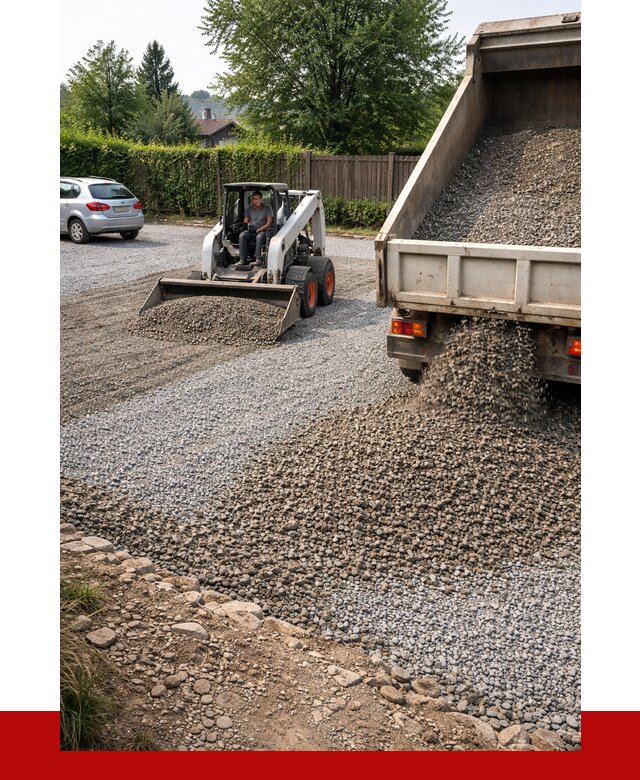 Щебень для парковки в клине с доставкой от 1229 р.| ПРОНЕРУДКли