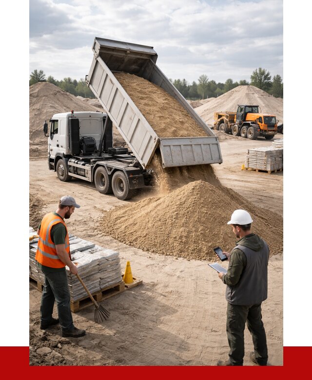 Карьерный песок с доставкой в клине от 3688 р. ПРОНЕРУДКли