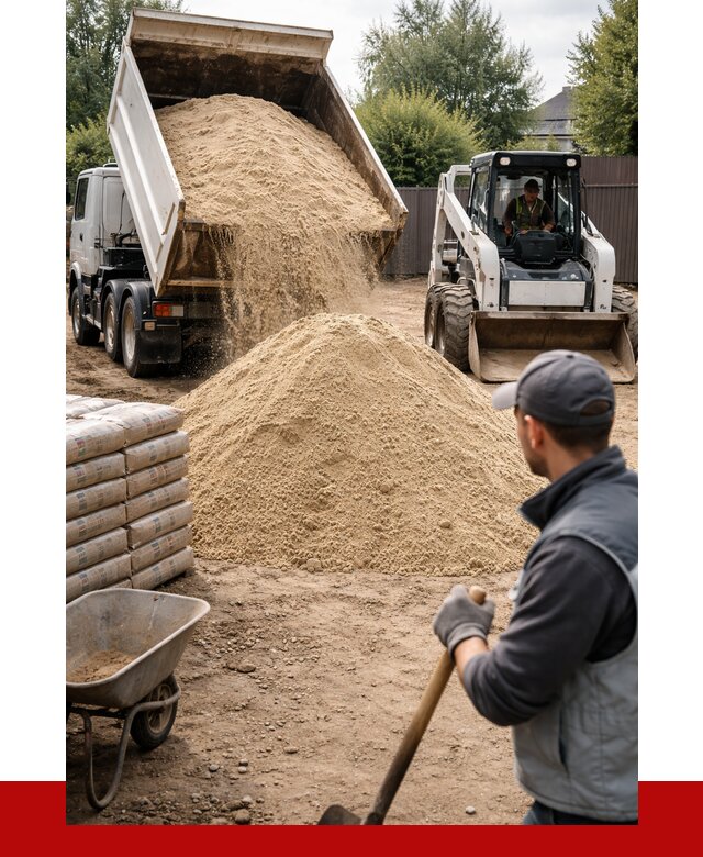 Мытый речной песок с доставкой в клине от 1486 р. | ПРОНЕРУДКли