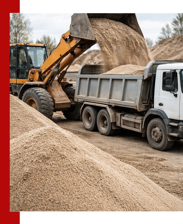 Доставка сеяного песка в клине оптом и в розницу