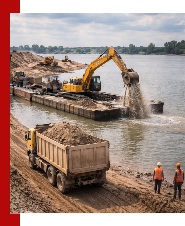 Намывной песок с доставкой в клине оптом и в розницу