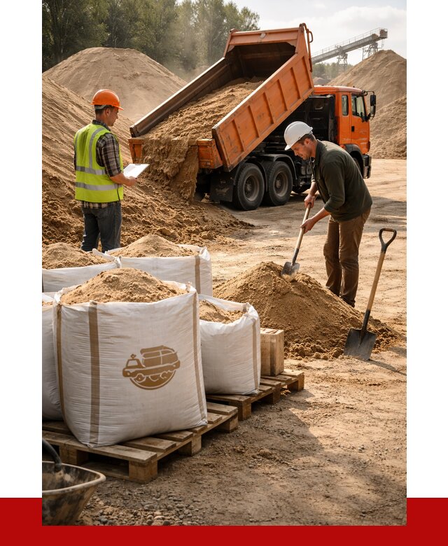 Строительный песок в клине от 2254 р. с доставкой, ПРОНЕРУДКли