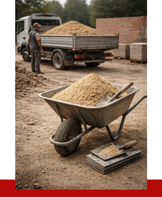 Песок для кладки в клине с доставкой от 2254 р. | ПРОНЕРУДКли