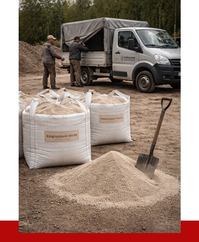 Кварцевый песок для пескоструя в клине от 4610 р. | ПРОНЕРУДКли