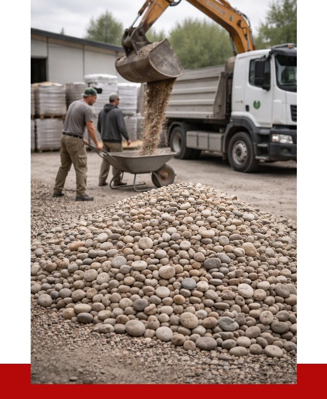 Галька декоративная в клине от 3278 р. за куб | ПРОНЕРУДКли