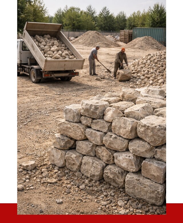 Бутовый камень известняковый в клине от 4303 р. | ПРОНЕРУДКли