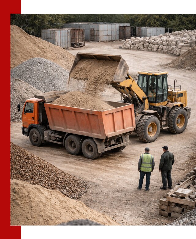 Доставка сыпучих смесей и смесей для стройки в клине