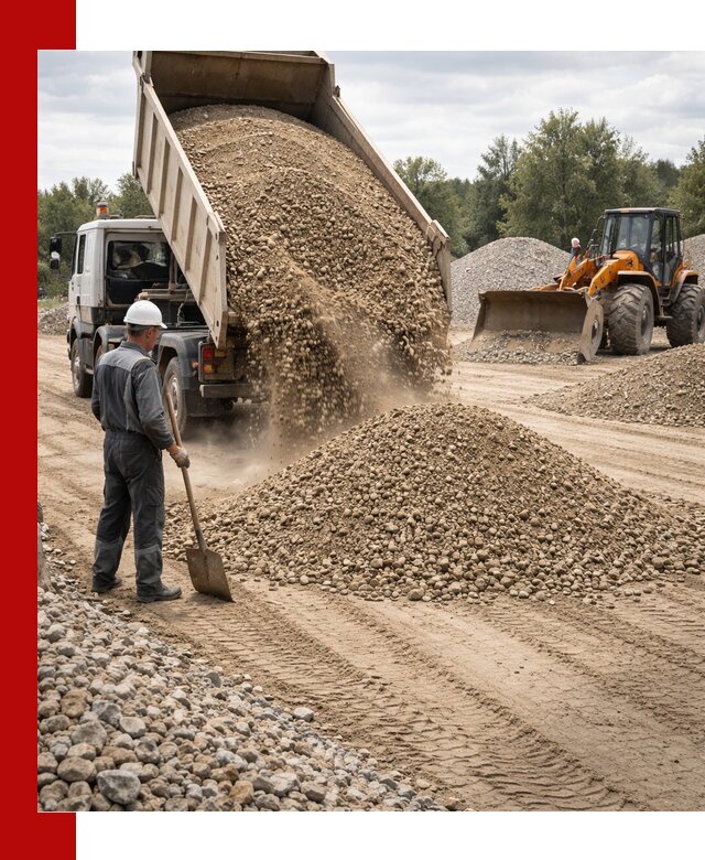 Доставка щпс С3 в клине самосвалами и бортовыми грузовиками