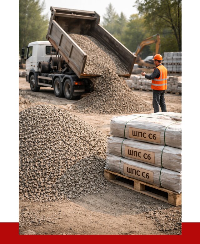 ЩПС С6 в клине с доставкой от 2254 р. за куб | ПРОНЕРУДКли