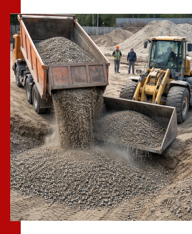 Доставка щпс С9 самосвалами по выгодным тарифам в клине