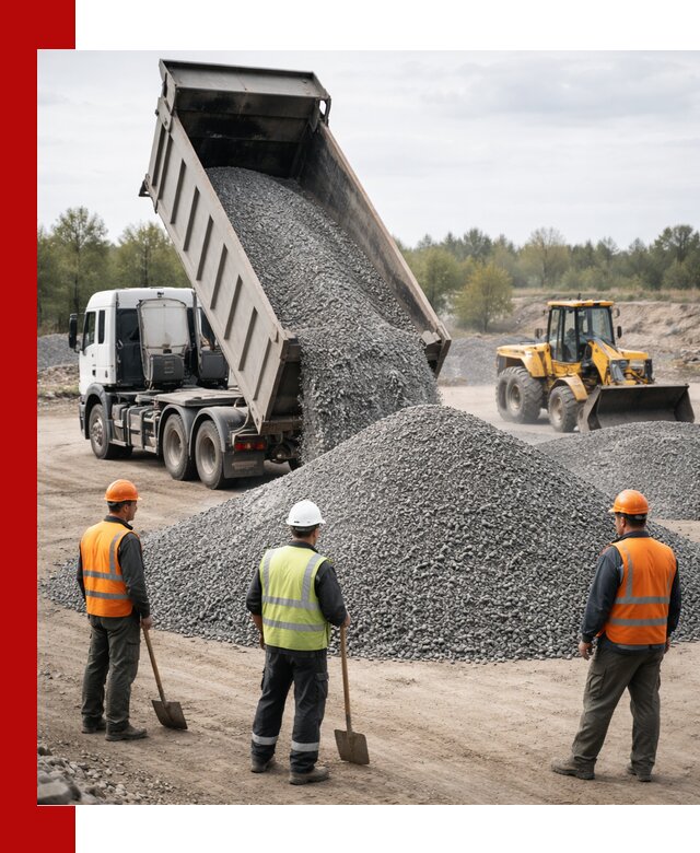 Доставка и продажа гранитной крошки в клине