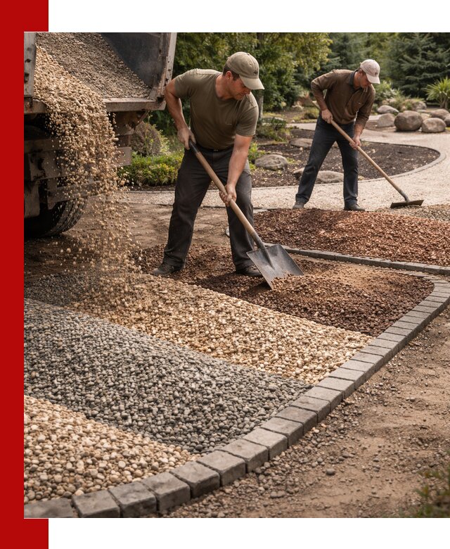 Декоративная крошка для ландшафта в клине — продажа и доставка