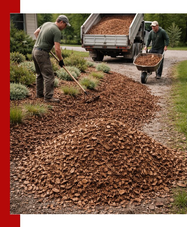 Крошка для мульчирования с доставкой в клине