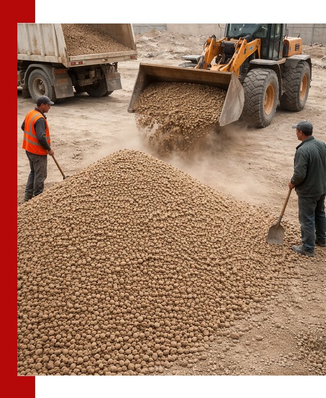 Керамзит фракция 10-20 с доставкой в клине