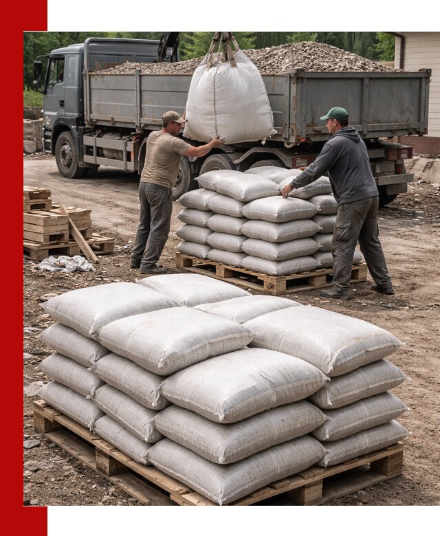 Керамзит в мешках с доставкой в клине от компании-поставщика