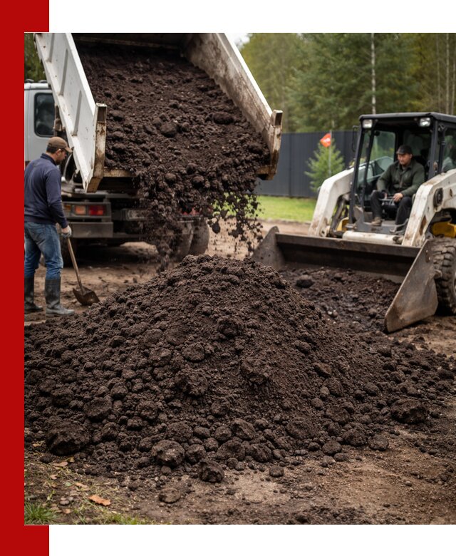 Плодородный грунт с доставкой в клине для садов и огородов