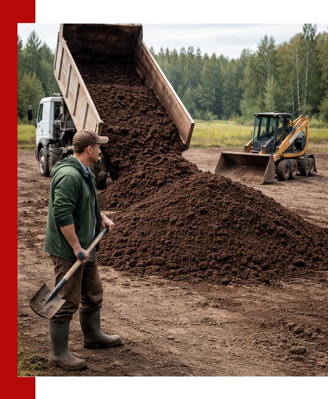 Купить верховой торф с доставкой в клине для садоводства и растений