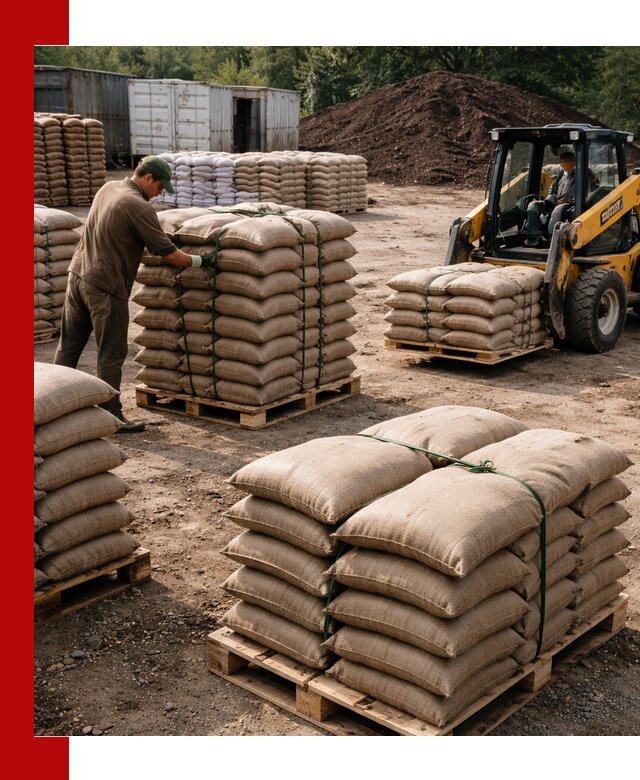 Доставка торфа в мешках по выгодным ценам в клине