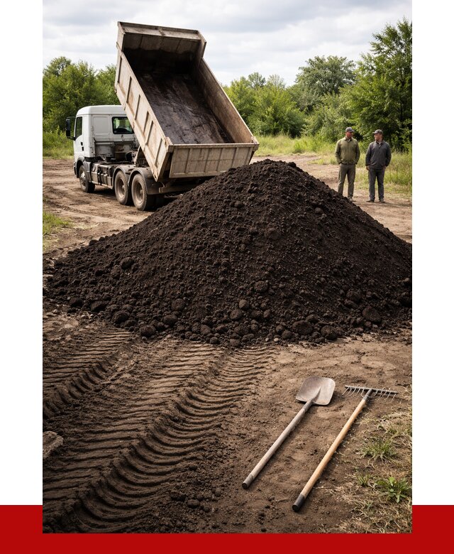 Купить чернозем навалом в клине от 1229 р. за куб | ПРОНЕРУДКли