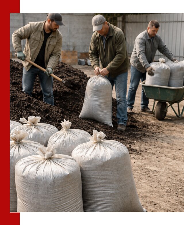 Купить чернозем в мешках с доставкой в клине