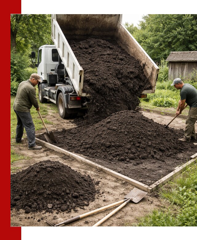 Купить чистый чернозем для огорода с доставкой в клине