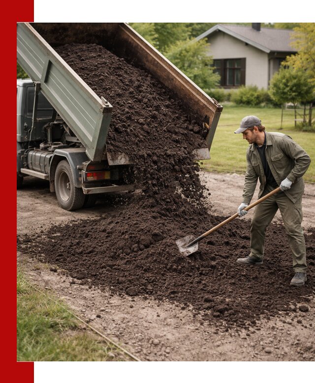 Чернозем для газона с доставкой в клине быстро и качественно
