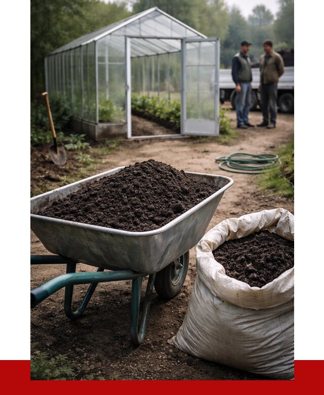 Чернозем для теплицы в клине с доставкой от 1537 р. | ПРОНЕРУДКли