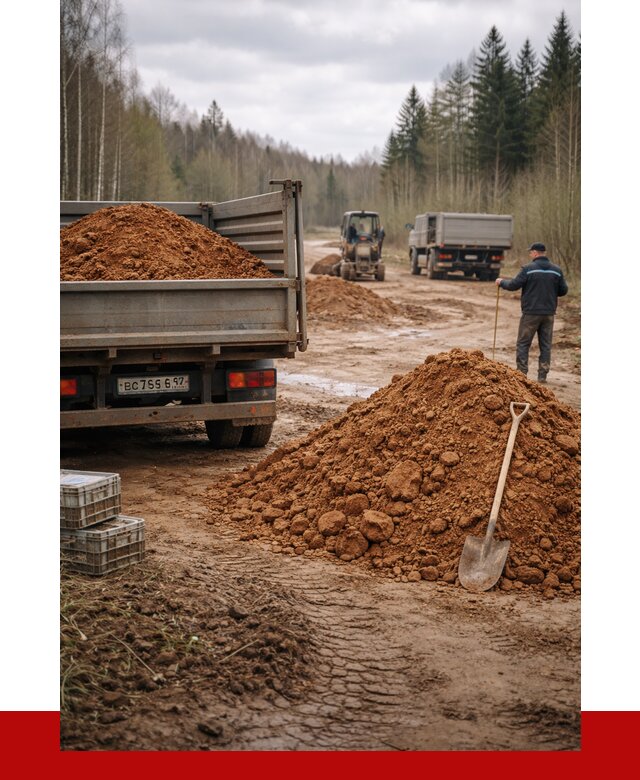 Глина и суглинки в клине от 4610 р. за куб | ПРОНЕРУДКли