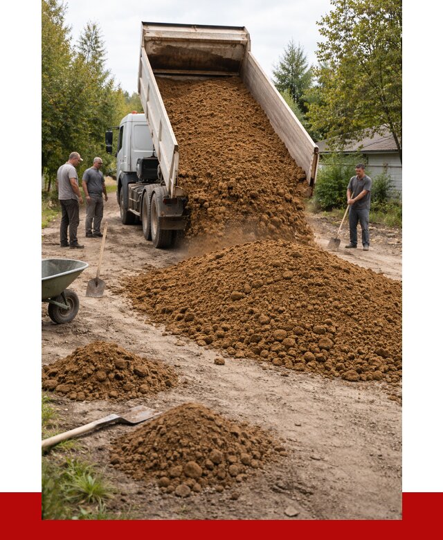 Купить суглинок с доставкой в клине от 2561 р. за куб | ПРОНЕРУДКли