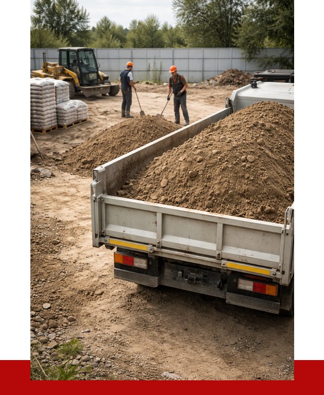 Супесь с доставкой в клине от 2510 р. за куб | ПРОНЕРУДКли
