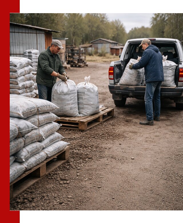 Купить конский навоз в мешках с доставкой в клине