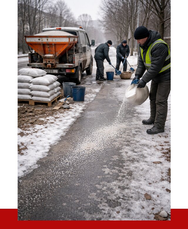 Реагент против гололеда в клине с доставкой от 4610 р. | ПРОНЕРУДКли