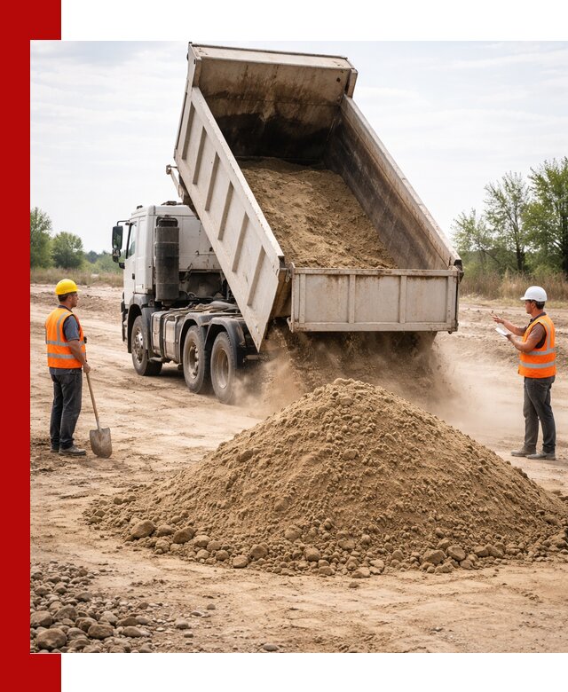 Доставка самосвалом 15 кубов в клине за город и по городу