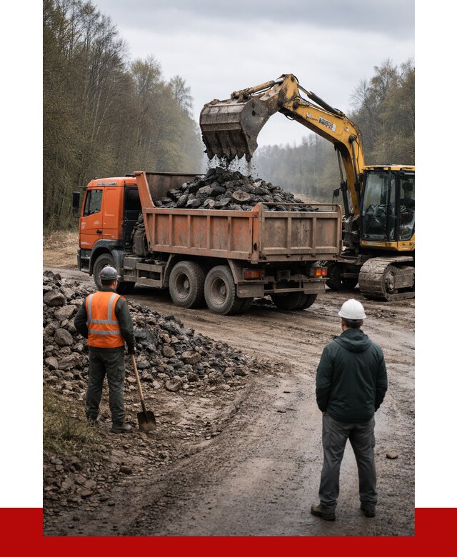 Вывоз асфальта в клине от 4610 р. самосвалом ПРОНЕРУДКли